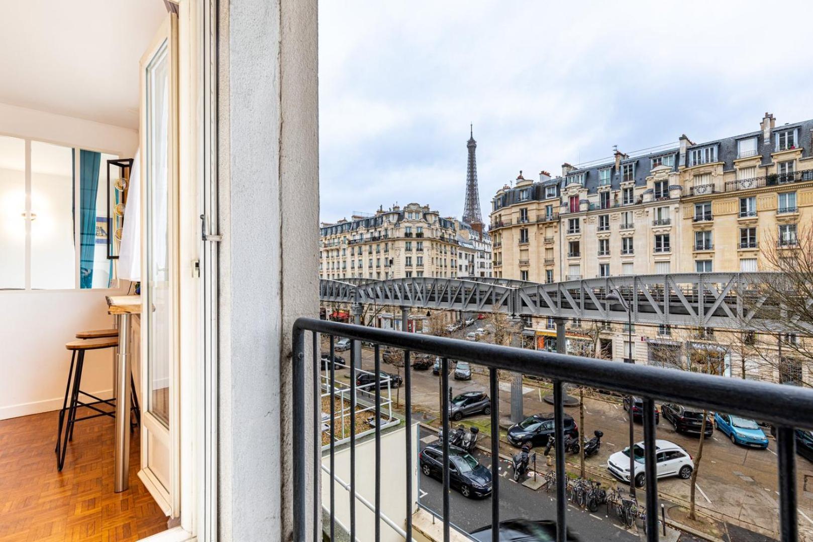 Guestready - Vues Magnifiques Sur La Tour Eiffel Apartment Paris